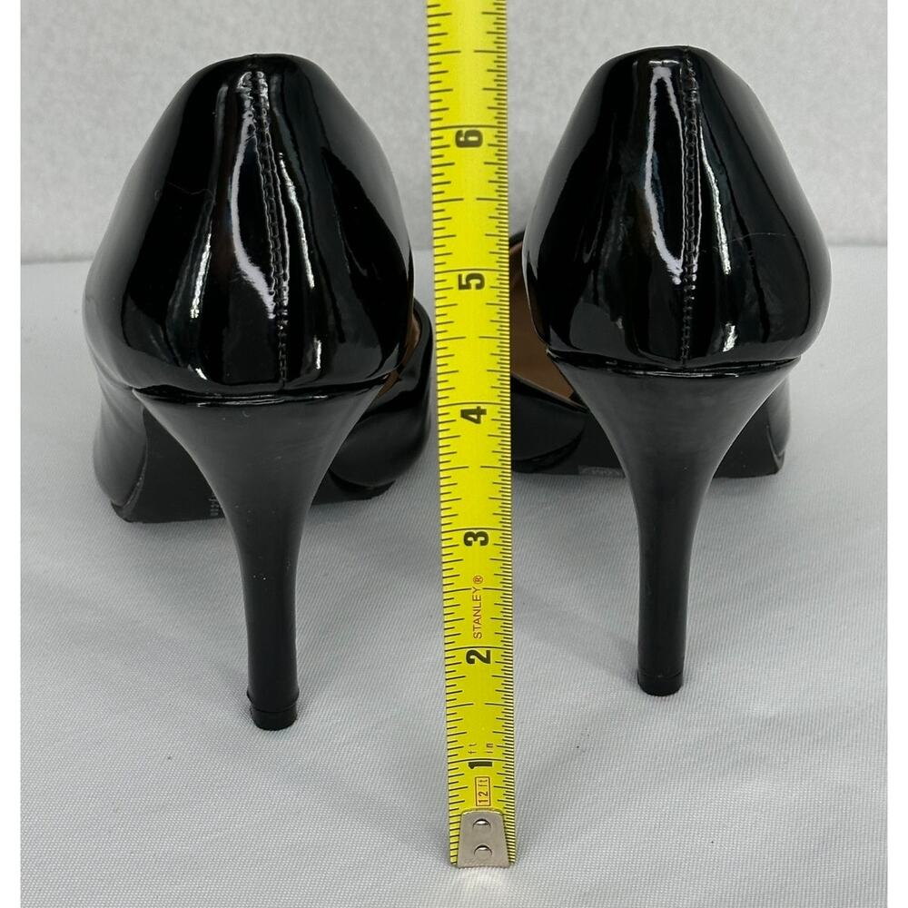 Chinese Laundry Socialite Black Patent Leather Pumps 6M - Picture 4 of 7